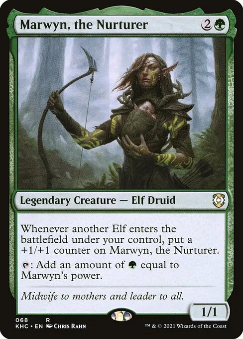 Marwyn, the Nurturer · Kaldheim Commander 68/119
