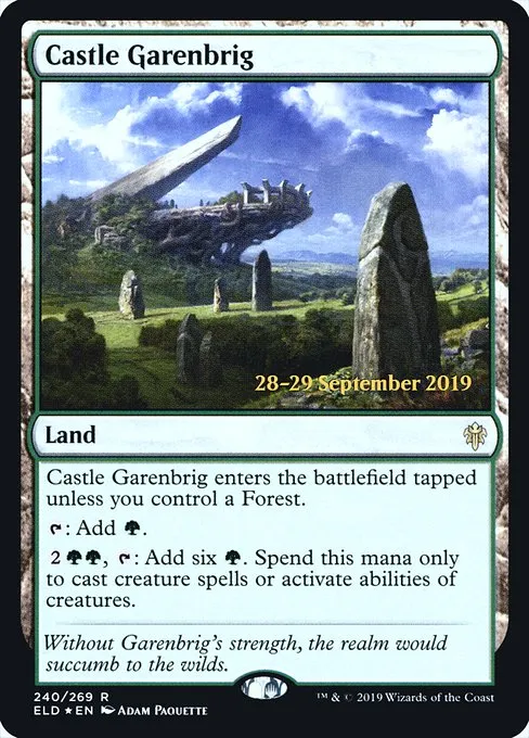 Castle Garenbrig · Throne of Eldraine Promos 240s/138