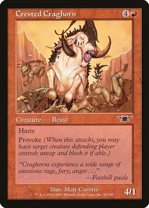 Crested Craghorn · Legions 91/145
