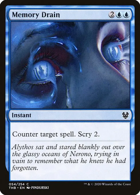 Memory Drain · Theros Beyond Death 54/358