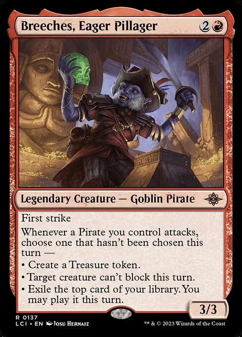 Breeches, Eager Pillager · The Lost Caverns of Ixalan 137/416