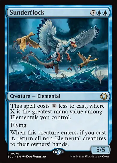 Sunderflock · Lorwyn Eclipsed Promos 74p/87