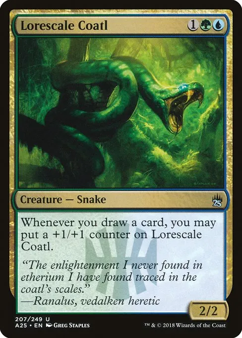 Lorescale Coatl · Masters 25 207/249