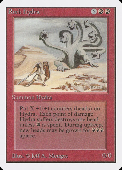 Rock Hydra · Unlimited Edition 172/302