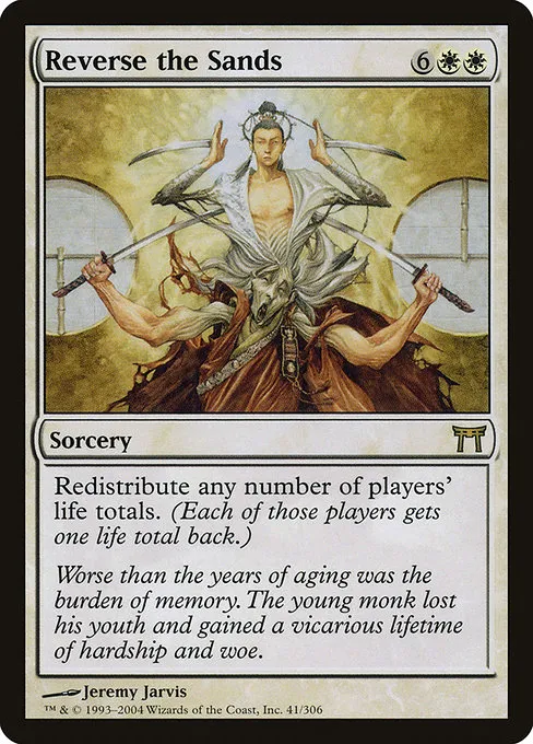 Reverse the Sands · Champions of Kamigawa 41/307