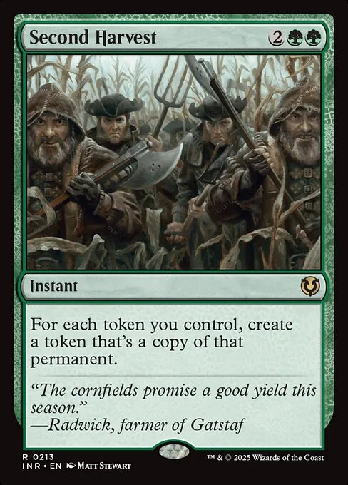 Second Harvest · Innistrad Remastered 213/495