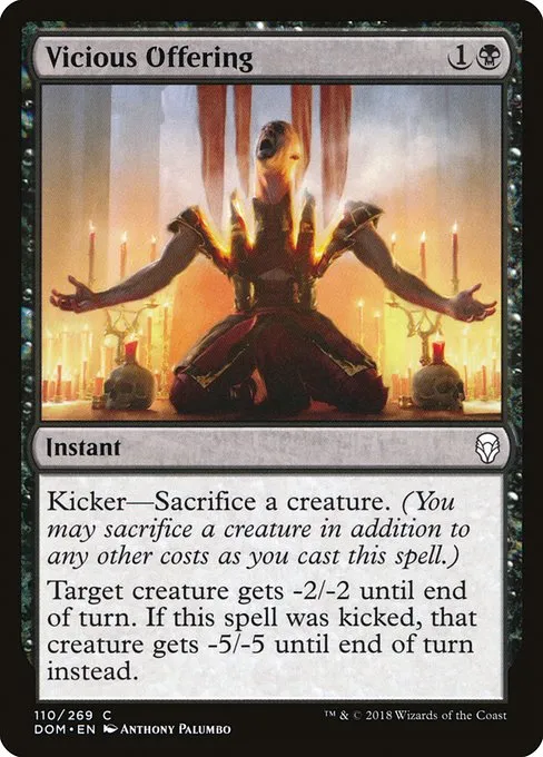 Vicious Offering · Dominaria 110/280