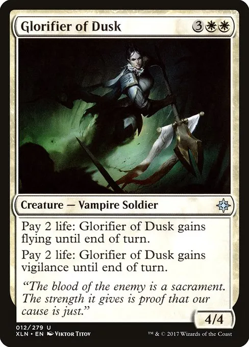 Glorifier of Dusk · Ixalan 12/289