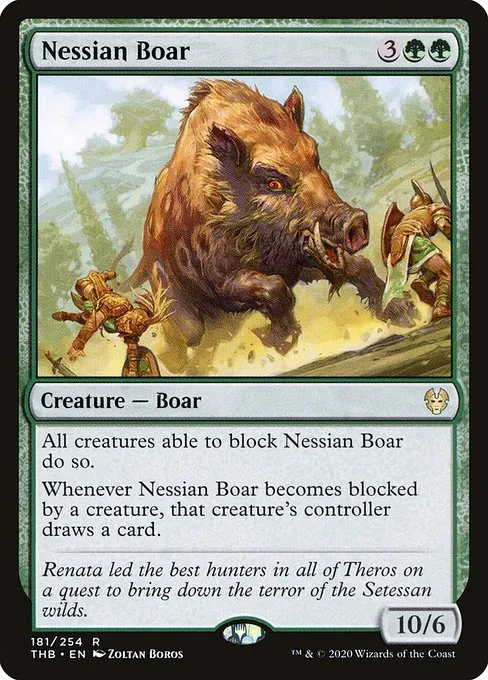 Nessian Boar · Theros Beyond Death 181/358