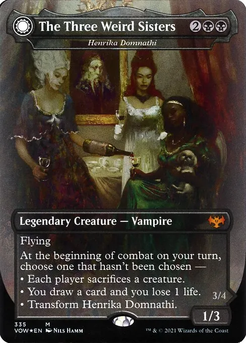 Henrika Domnathi // Henrika, Infernal Seer · Innistrad: Crimson Vow 335/423