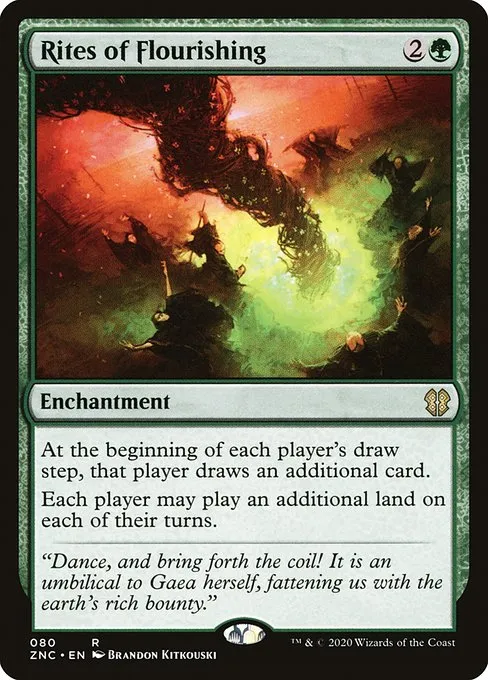 Rites of Flourishing · Zendikar Rising Commander 80/142