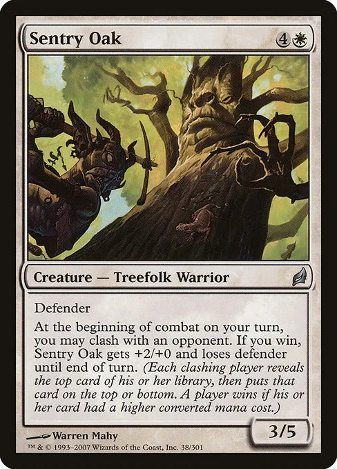 Sentry Oak · Lorwyn 38/301