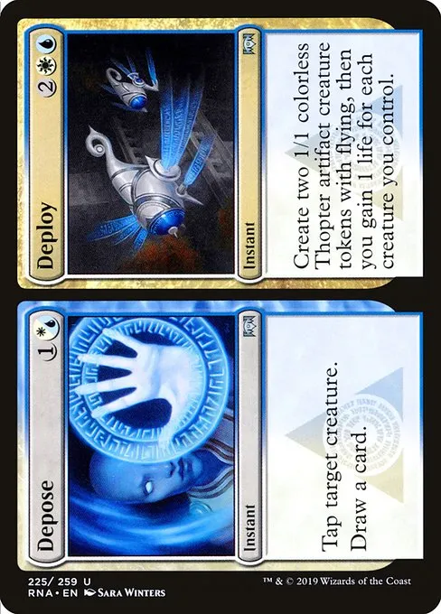 Depose // Deploy · Ravnica Allegiance 225/273