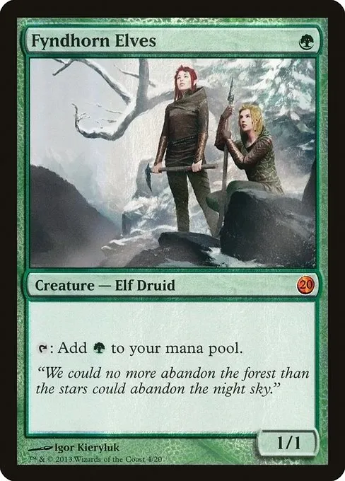 Fyndhorn Elves · From the Vault: Twenty 4/20