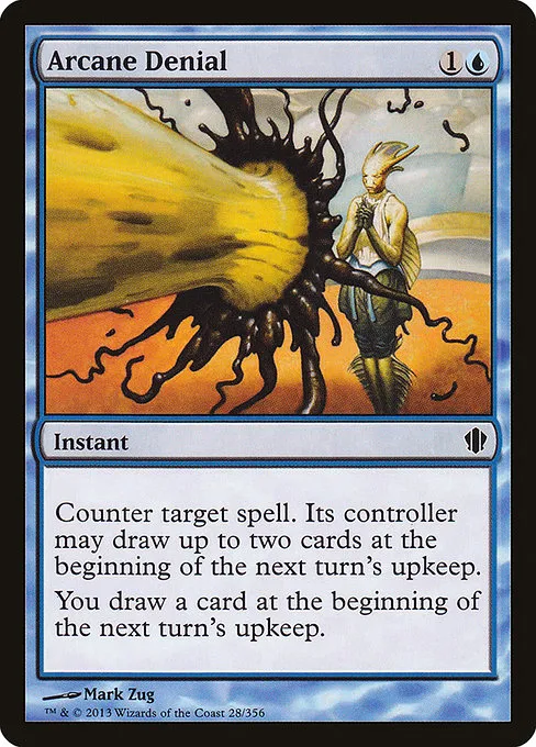 Arcane Denial · Commander 2013 28/356