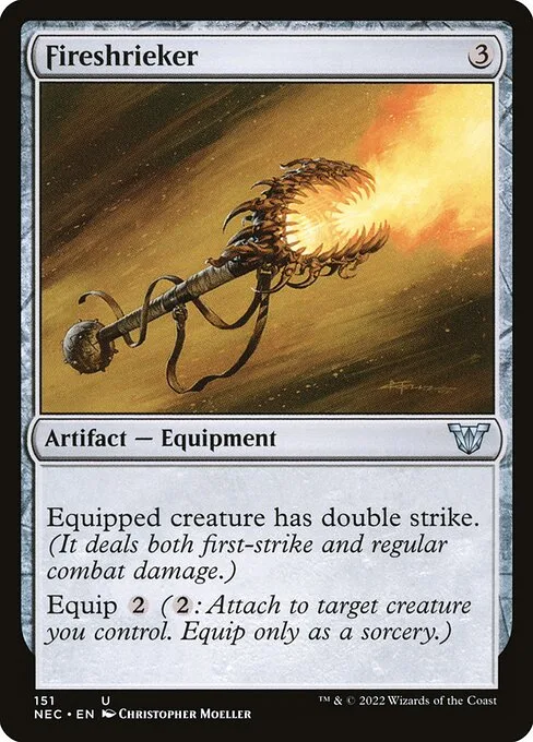 Fireshrieker · Neon Dynasty Commander 151/179