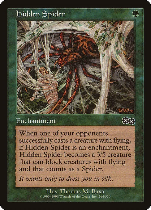 Hidden Spider · Urza's Saga 264/357