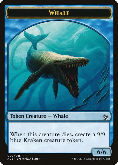 Whale · Masters 25 Tokens 7/16