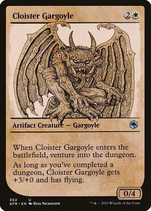 Cloister Gargoyle · Adventures in the Forgotten Realms 302/424