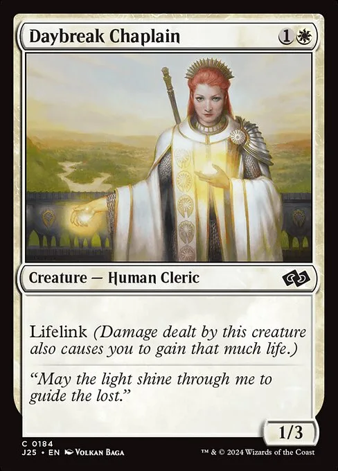 Daybreak Chaplain · Foundations Jumpstart 184/779