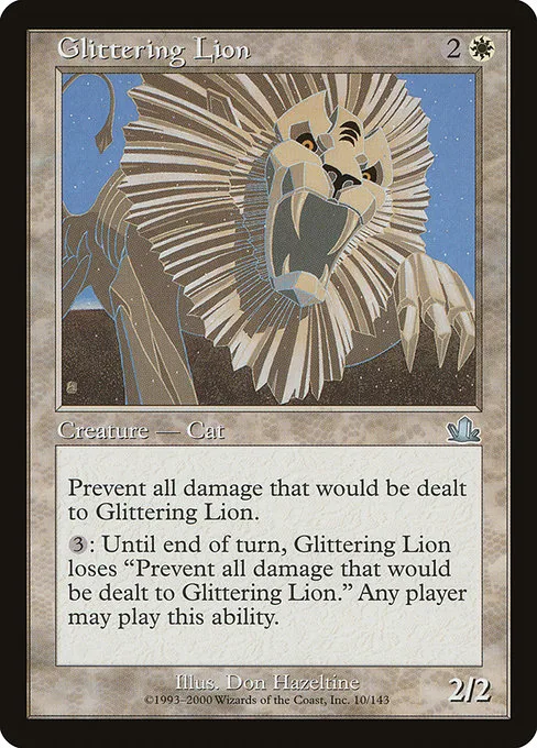 Glittering Lion · Prophecy 10/144