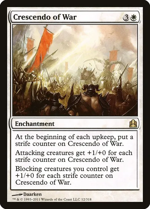 Crescendo of War · Commander 2011 12/318