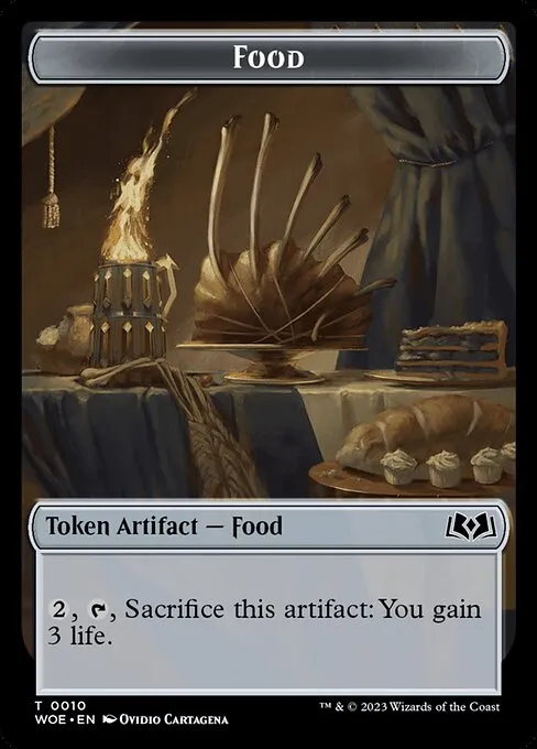 Food · Wilds of Eldraine Tokens 10/18