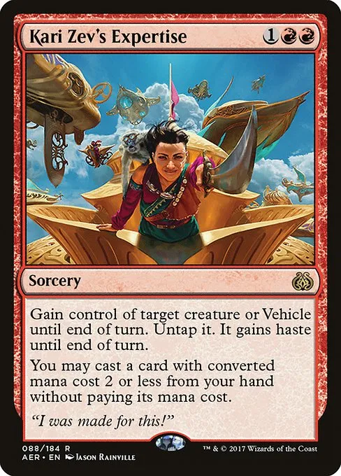 Kari Zev's Expertise · Aether Revolt 88/197