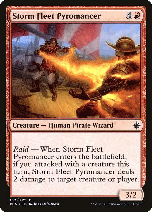 Storm Fleet Pyromancer · Ixalan 163/289