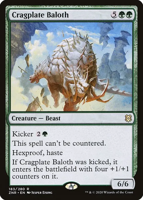 Cragplate Baloth · Zendikar Rising 183/407