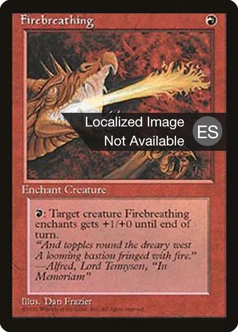 Firebreathing · Fourth Edition Foreign Black Border 193/378