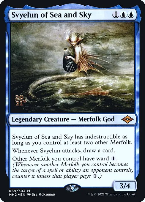 Svyelun of Sea and Sky · Modern Horizons 2 Promos 69s/86