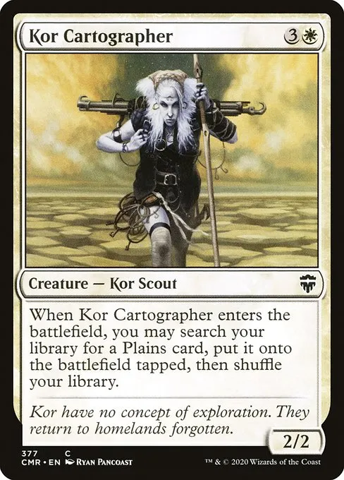 Kor Cartographer · Commander Legends 377/718