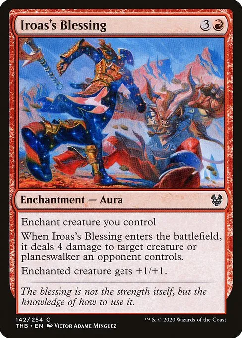 Iroas's Blessing · Theros Beyond Death 142/358