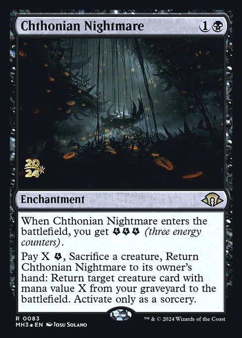 Chthonian Nightmare · Modern Horizons 3 Promos 83s/92