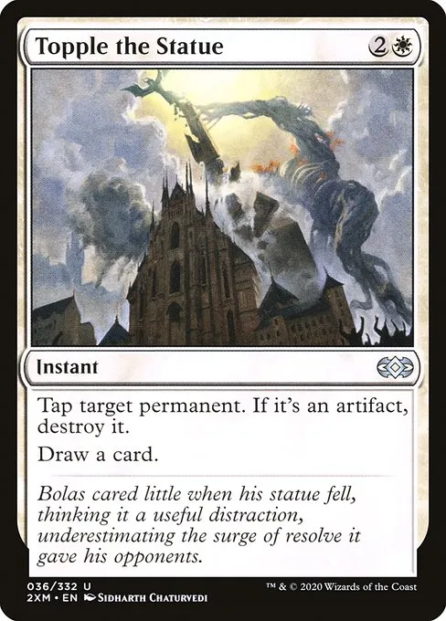 Topple the Statue · Double Masters 36/384
