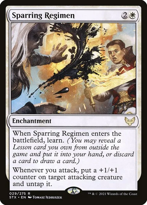 Sparring Regimen · Strixhaven: School of Mages 29/393