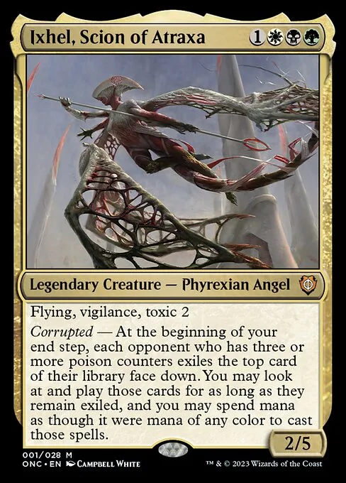 Ixhel, Scion of Atraxa · Phyrexia: All Will Be One Commander 1/174