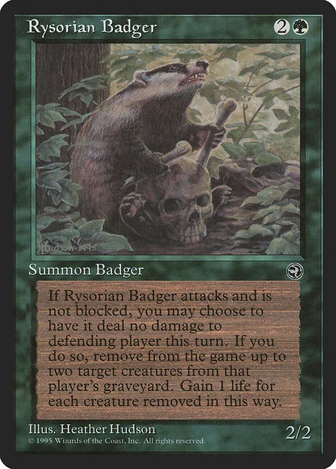 Rysorian Badger · Homelands 96/140