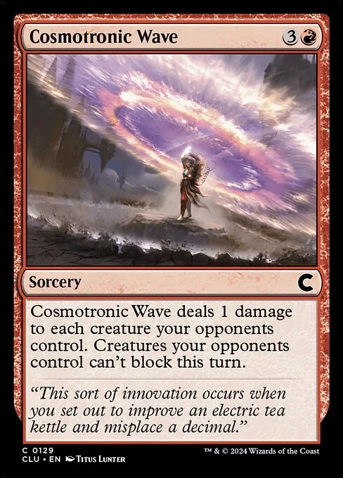 Cosmotronic Wave · Ravnica: Clue Edition 129/284