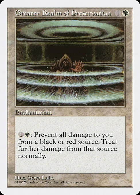 Greater Realm of Preservation · Fifth Edition 31/460