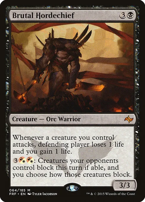 Brutal Hordechief · Fate Reforged 64/191