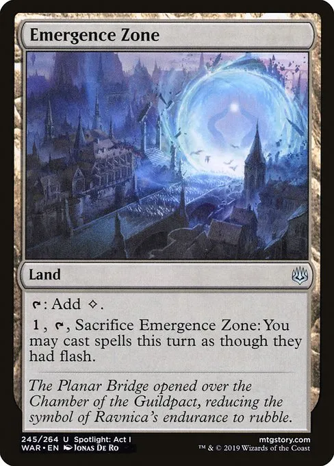 Emergence Zone · War of the Spark 245/312