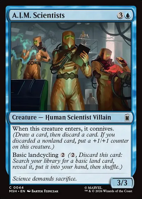 A.I.M. Scientists · Marvel Super Heroes 44/24
