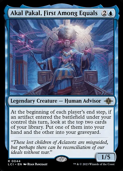 Akal Pakal, First Among Equals · The Lost Caverns of Ixalan 44/416