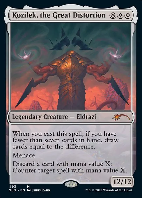 Kozilek, the Great Distortion · Secret Lair Drop 493/2547