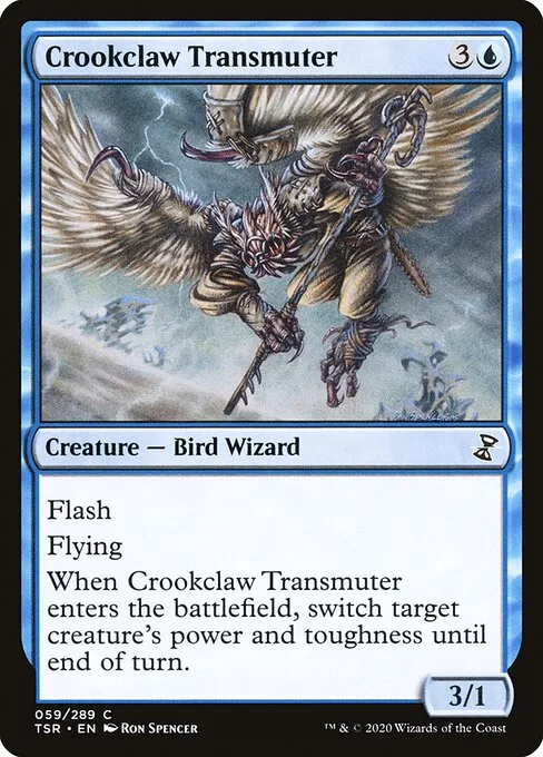 Crookclaw Transmuter · Time Spiral Remastered 59/411