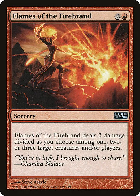 Flames of the Firebrand · Magic 2014 139/249