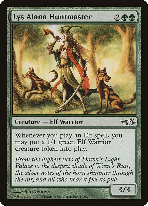 Lys Alana Huntmaster · Duel Decks: Elves vs. Goblins 10/62