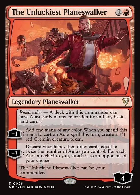 The Unluckiest Planeswalker · Mystery Booster: Commander Edition 26/2